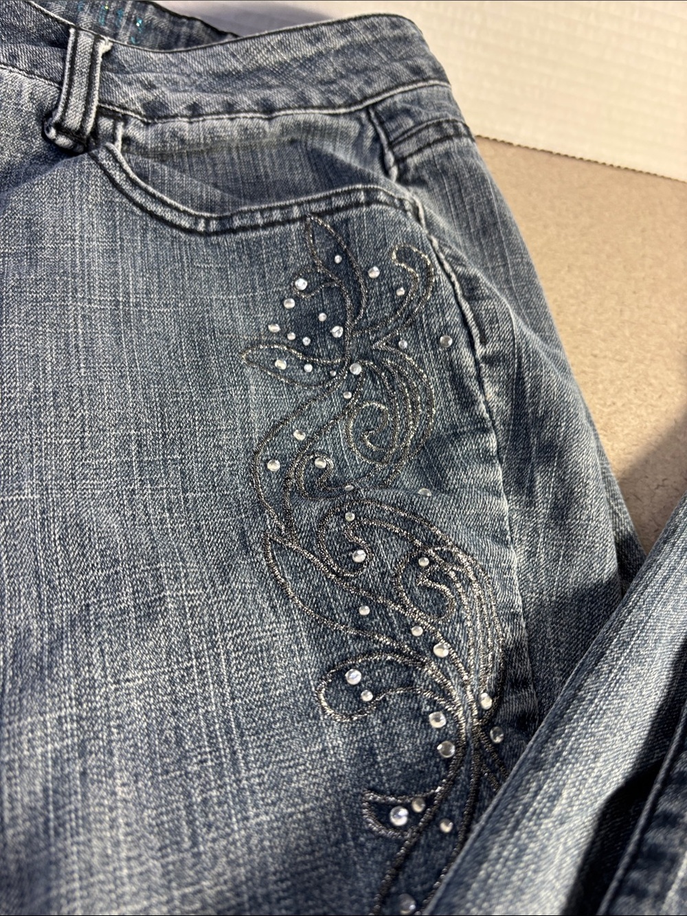 Women’s Blue IDentity Light Blue Jeans size 20W - Picture 2 of 7